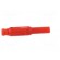 Plug | 2mm banana | red | Max.wire diam: 2.7mm | Overall len: 39.7mm image 8