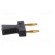 Stackable safety shunt | 10A | black | Plating: gold-plated | 30.4mm фото 8
