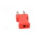 Stackable safety shunt | 2mm banana | 10A | red | nickel plated image 5