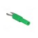 Adapter | banana 4mm socket,fork terminal | 60VDC | 36A | green | 1mΩ фото 4