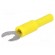 Adapter | banana 4mm socket,fork terminal | 60VDC | 36A | yellow image 1