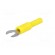 Adapter | banana 4mm socket,fork terminal | 60VDC | 36A | yellow image 2