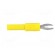 Adapter | banana 4mm socket,fork terminal | 60VDC | 36A | yellow image 7