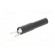 Plug | fork terminals | 60VDC | 36A | black | 4.5mm | Contacts: brass image 2