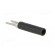 Plug | fork terminals | 20A | black | Overall len: 37mm | Ømax: 4.2mm image 4
