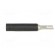 Plug | fork terminals | 20A | black | Overall len: 37mm | Ømax: 4.2mm image 7