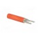 Plug | fork terminals | 1kVDC | 20A | red | 37mm | Plating: nickel plated image 8