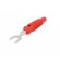 Plug | fork terminals | 60VDC | 30A | red | Overall len: 58.5mm | 2.5mm2 фото 2