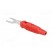 Plug | fork terminals | 60VDC | 30A | red | Overall len: 58.5mm | 2.5mm2 image 4