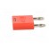 4mm banana | 32A | 30VAC | 60VDC | red | nickel plated | insulated image 7