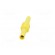 Adapter,socket | 4mm banana | 32A | 1kV | 62.5mm | yellow image 5