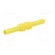Adapter,socket | 4mm banana | 32A | 1kV | 62.5mm | yellow paveikslėlis 6