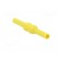 Adapter,socket | 4mm banana | 32A | 1kV | 62.5mm | yellow image 8