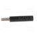 Adapter,socket | 4mm banana | 32A | 600V | black | nickel plated paveikslėlis 7