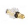 Socket | 3mm banana | 60A | 54.5mm | black,transparent | gold-plated image 4