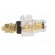 Socket | 3mm banana | 60A | 54.5mm | black,transparent | gold-plated image 7