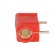 Socket | 4mm banana | 10A | 250VDC | red | silver plated | PCB | insulated image 9