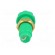 Socket | 4mm banana | 10A | 60VDC | 23mm | green | nickel plated image 5