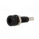 Socket | 4mm banana | 10A | 60VDC | black | nickel plated | insulated image 2