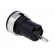 Socket | 4mm banana | 10A | 60VDC | Cutout: Ø12.2mm | black | insulated фото 4