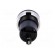 Socket | 4mm banana | 10A | 60VDC | Cutout: Ø12.2mm | black | insulated фото 5