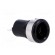 Socket | 4mm banana | 10A | 60VDC | Cutout: Ø12.2mm | black | insulated фото 8