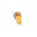 Socket | 4mm banana | 10A | 60VDC | orange | nickel plated | insulated image 5