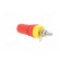 Socket | 4mm banana | 15A | 250VDC | L: 42mm | red | nickel plated image 4