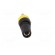 Socket | 4mm banana | 15A | black | on panel | Connection: soldered image 9