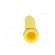 Socket | 4mm banana | 16A | 6000V | yellow | gold-plated | on panel image 9