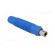 Socket | 4mm banana | 16A | 60VDC | blue | nickel plated | on cable | 3mΩ paveikslėlis 8