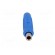 Socket | 4mm banana | 16A | 60VDC | blue | nickel plated | on cable | 3mΩ paveikslėlis 9