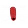 Socket | 4mm banana | 16A | 60VDC | red | nickel plated | on cable | 3mΩ paveikslėlis 5