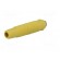 Socket | 4mm banana | 16A | 60VDC | yellow | nickel plated | on cable paveikslėlis 6