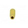 Socket | 4mm banana | 16A | 60VDC | yellow | nickel plated | on cable фото 5