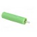 Socket | 4mm banana | 20A | 1kVAC | green | nickel plated | -25÷80°C image 8