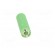 Socket | 4mm banana | 20A | 1kV | 1kVAC | 29.5mm | green | nickel plated image 9