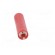 Socket | 4mm banana | 20A | 1kVAC | red | nickel plated | -25÷80°C | 10mΩ image 9