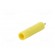 Socket | 4mm banana | 20A | 1kVAC | yellow | nickel plated | -25÷80°C image 6