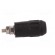 Socket | 4mm banana | 20A | black | screw | insulated image 7