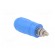 Socket | 4mm banana | 20A | blue | screw | insulated image 4