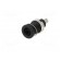 Socket | 4mm banana | 24A | 1000VDC | 24.5mm | black | nickel plated image 2