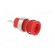 Socket | 4mm banana | 24A | 1000VDC | 24.5mm | red | nickel plated image 8