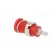 Socket | 4mm banana | 24A | 1000VDC | 24.5mm | red | nickel plated image 4