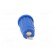 Socket | 4mm banana | 24A | 1kV | blue | nickel plated | 34mm | 5mΩ image 5