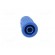 Socket | 4mm banana | 24A | 1kV | blue | nickel plated | 34mm | 5mΩ image 9