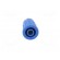 Socket | 4mm banana | 24A | 1kV | blue | nickel plated | 36.5mm | 5mΩ image 9