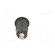 Socket | 4mm banana | 24A | 1kV | Cutout: Ø12.2mm | black | nickel plated image 5