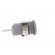 Socket | 4mm banana | 24A | 1kV | Cutout: Ø12.2mm | grey | nickel plated image 7