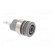 Socket | 4mm banana | 24A | 1kV | Cutout: Ø12.2mm | grey | nickel plated image 8